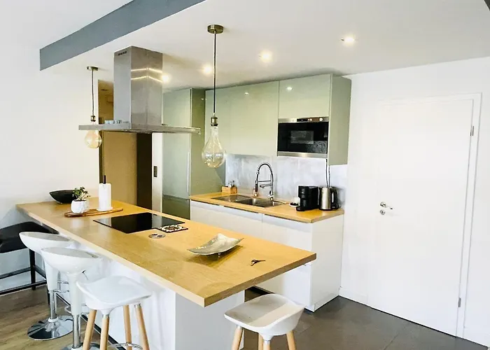 Large 2 Bedrooms Flat With Terrace And Oarking アパート